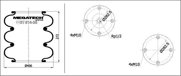 3T 614-38 M H