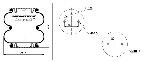 2d 200-19 1/4 M10