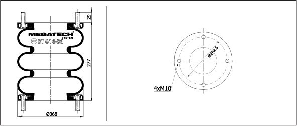 3t 614-36 Mp0