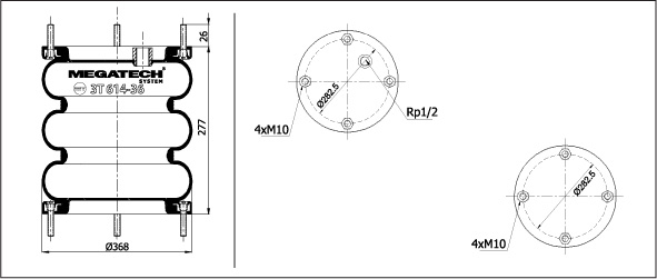 3t 614-36 Mp0