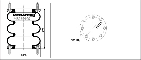 3t 614-36 Mp0