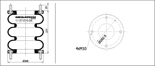 3t 614-36 Mp0