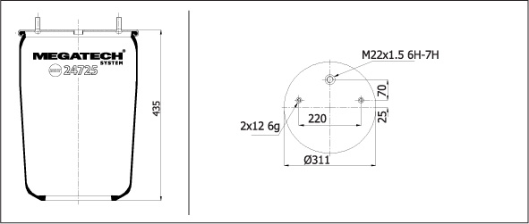 24725 P
